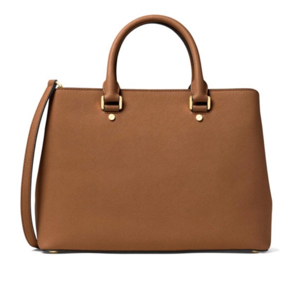Michael Kors Savannah Leather Tote - Picture 2 of 11